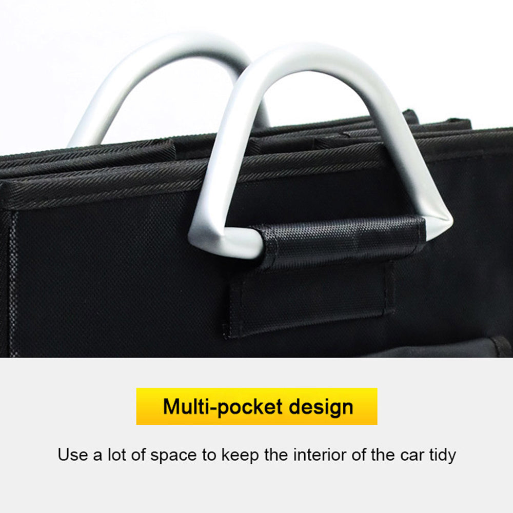 YH-4331 66L Outdoor Travel Trunk Organizer Storage Case Multipurpose Car Trunk Storage Box with Lid