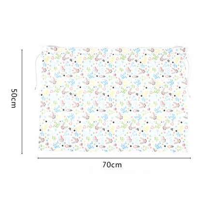 Cute Pattern Printed Car Window Anti-UV Curtain Cotton Cloth Vehicle Side Window Sun Shade Curtain