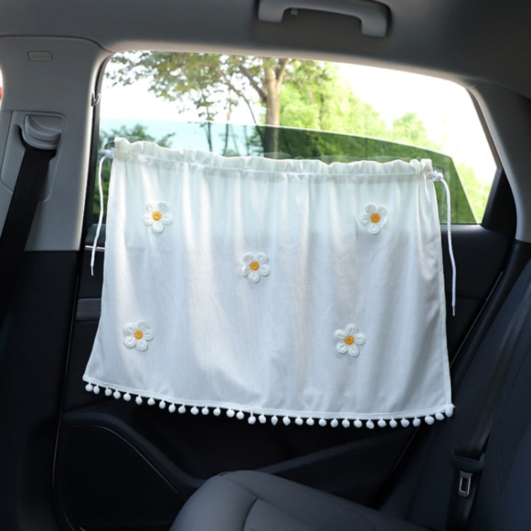 Waffle Fabric Car Window Privacy Protection Curtain Vehicle Side Window Sun Shade Curtain