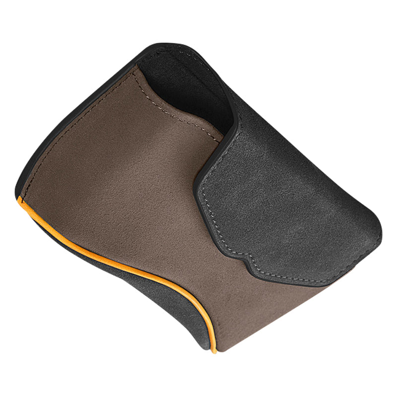 Universal Clip-on Sunglasses Case for Car Sunvisor Card Holder Glasses Storage Box
