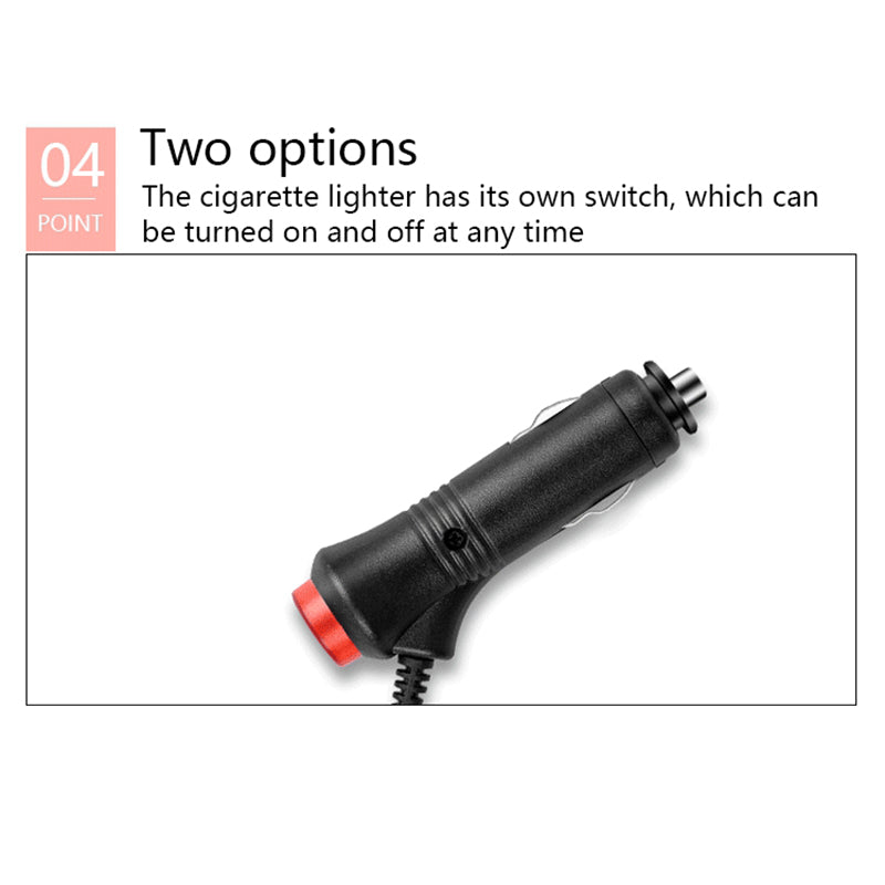 E2U USB 12V Monochrome Car Ambient Light Waterproof 48 LED Light Strip for Car Internal Decoration