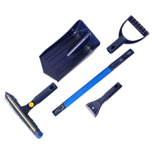 B15 Multifunctional Winter Snow Ice Removal Tool Set Telescopic Pole Ice Shovel Kit