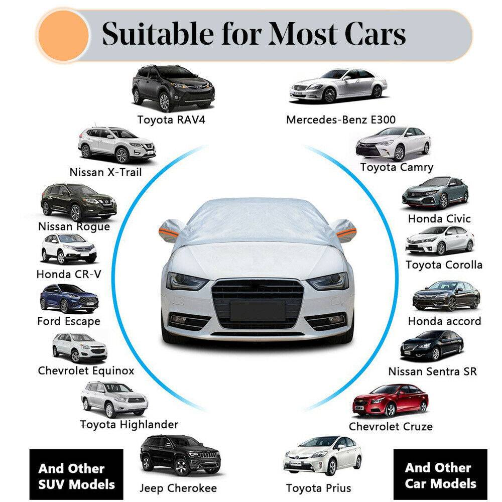 R-3910 Snow Ice Protection Reflective Car Front Windshield Protector Cover Sun Shade