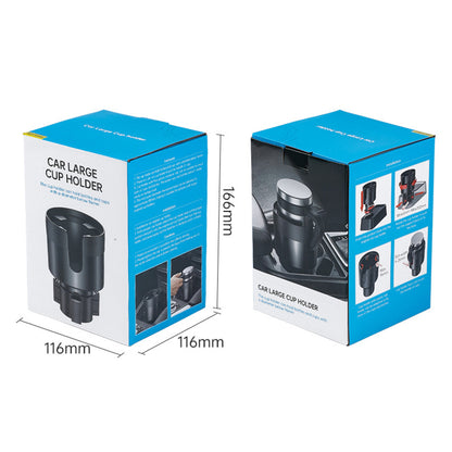 SD-1039 Plastic Car Cup Holder Expander Adapter with Adjustable Base for Drinks Mugs Bottles