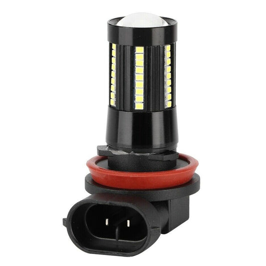 2Pcs H11 / H8 DC12-24V 1000LM Car Auto Fog Light 66LED Super Bright Vehicle Fog Lamps