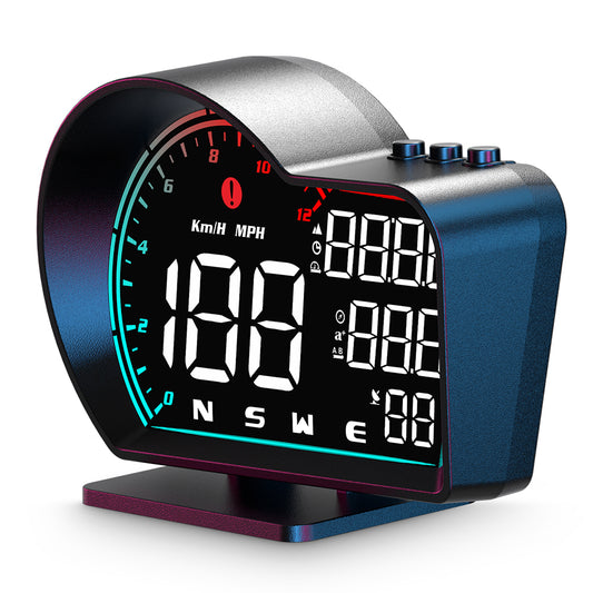 G16 Head Up Display Auto Speedometer Digital Odometer Alarm Reminder GPS HUD Gauge