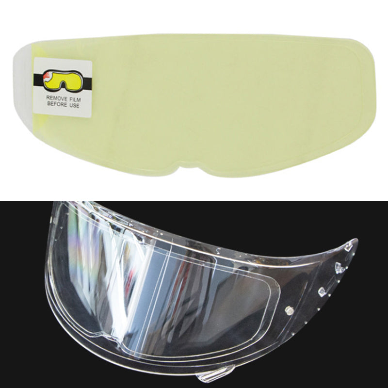 SOMAN Universal Motorcycle Helmet Anti-fog Film UV Protection Shield Sticker