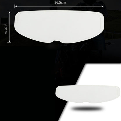 SOMAN Universal Motorcycle Helmet Anti-fog Film UV Protection Shield Sticker