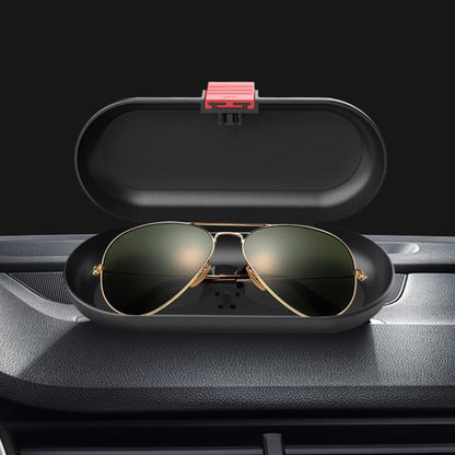 BEN.JACK Glasses Holders for Cars, Sunglasses Holder Clip for Sun Visor, Ticket Card Clip Eyeglasses Mount