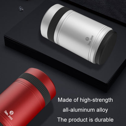 BEN.JACK Mini Car Ashtray Portable Cigarette Ash Holder Aluminum Alloy Tissue Paper Organizer Box