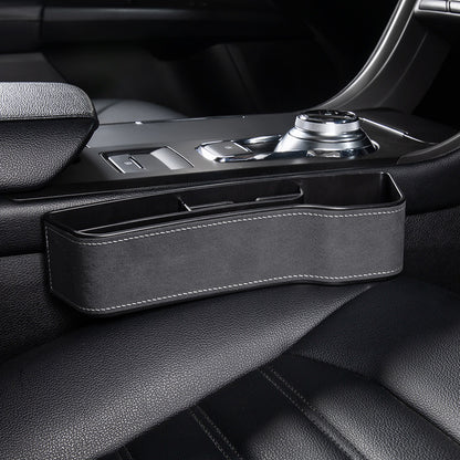 Passenger Side Car Front Seat Seam Storage Box Car Seat Gap Phone Drink Can Organizer