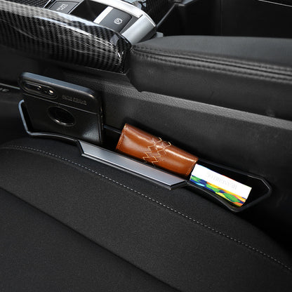 Multifunction Car Center Console Seat Seam Storage Box Filler Gap Holder Case Organizer