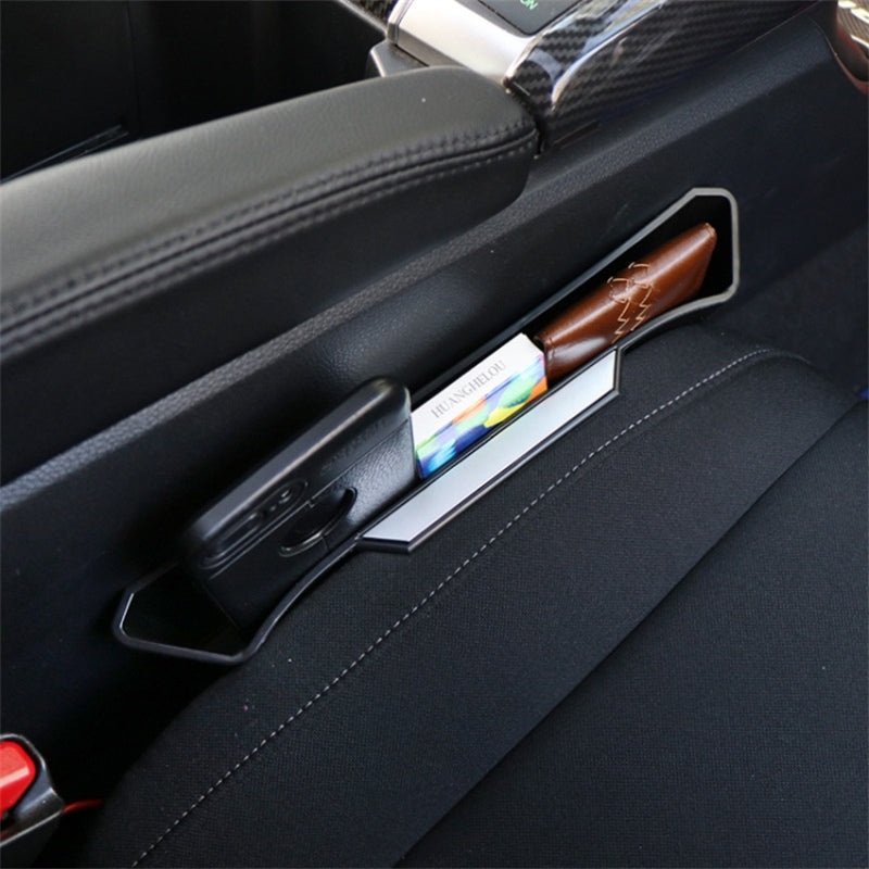 Multifunction Car Center Console Seat Seam Storage Box Filler Gap Holder Case Organizer
