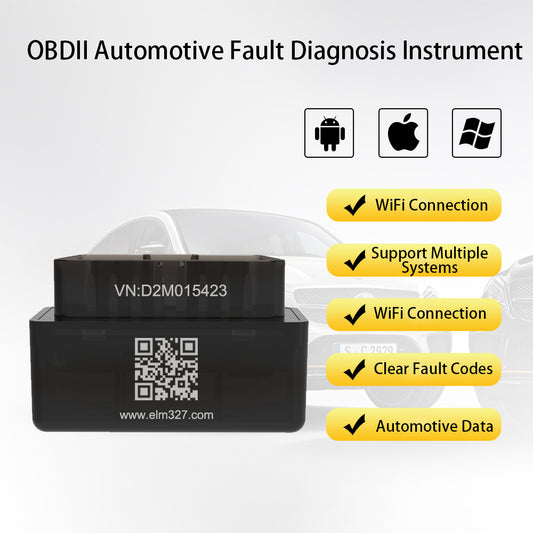 V01HW5 OBD Diagnostic Tool Car Engine Fault Detector WiFi Connection Automotive Fault Check Scanner