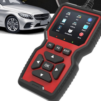 V519 2.8-inch Car Fault Diagnostic Instrument Engine Fault Reading Data Diagnostic Detector Tool