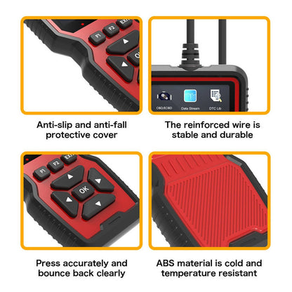 V519 2.8-inch Car Fault Diagnostic Instrument Engine Fault Reading Data Diagnostic Detector Tool