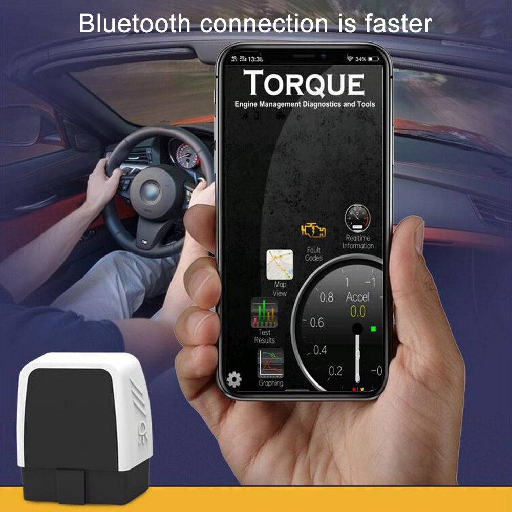 V08 Car Fault Detector Engine Diagnostic Instrument elm327 Code Reader OBD2