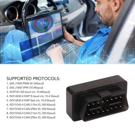 V06H4 elm327 Engine Fault Detector Car Code Reader Bluetooth Connection OBD2