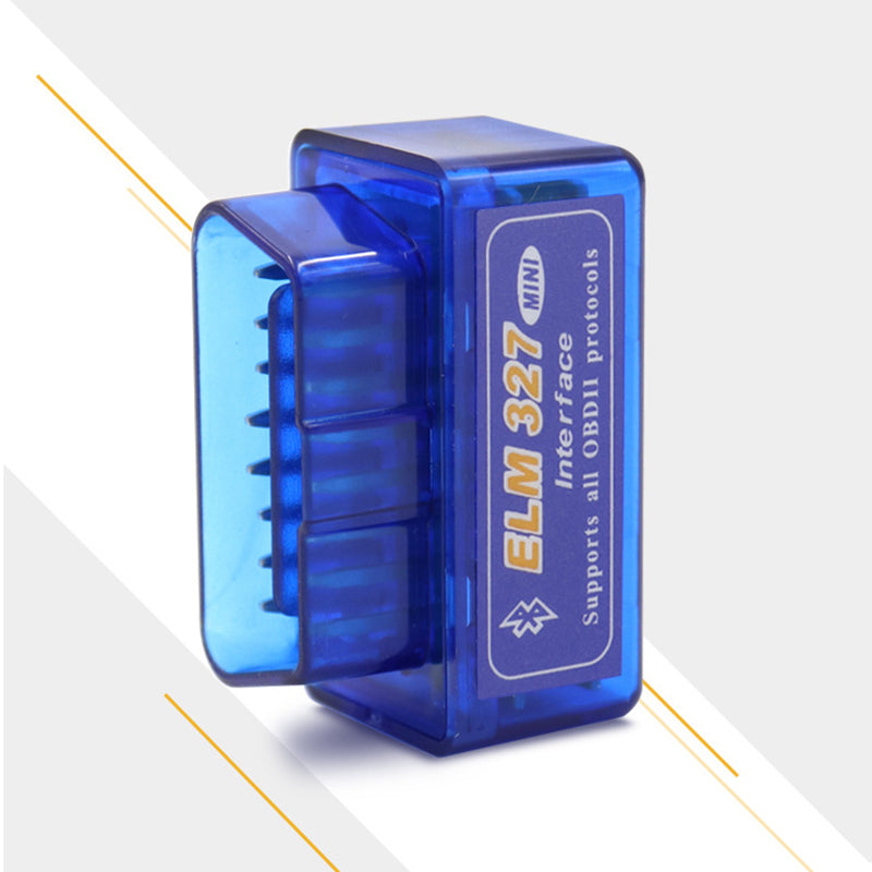 B02 Car Engine ELM327 Fault Code Reader Vehicle Diagnostic Tool OBD2 Diagnostic Instrument Detector (Bluetooth 2.0)