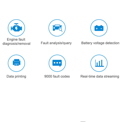 V501 OBD2 Car Truck Diesel Oil Diagnostic Tool Vehicle Engine Fault Code Reader Scanner Analyzer