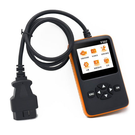 V502 9V-36V Car Fault Code Reader ELM327 OBD2 Automobile Vehicle Engine Diagnostic Tool