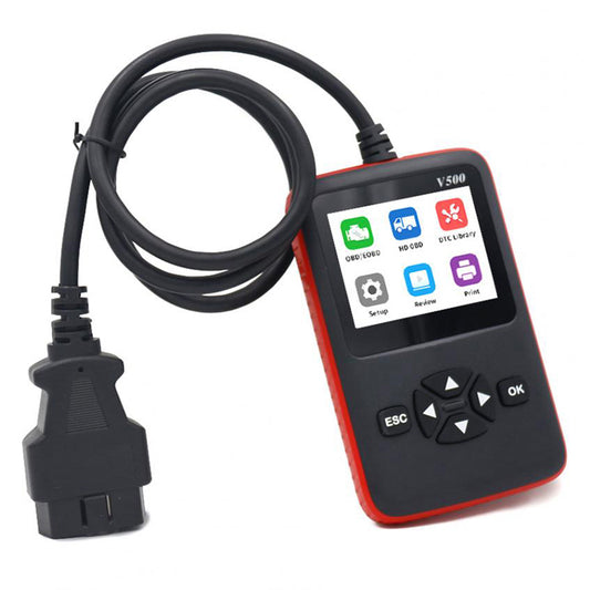 V500 Car Vehicle ELM327 OBD2 Engine Fault Code Reader Diesel Oil Diagnostic Tool Scanner Analyzer