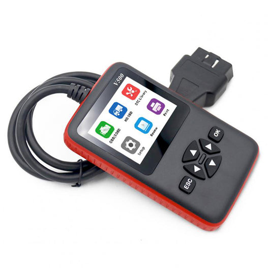 V500 Car Vehicle ELM327 OBD2 Engine Fault Code Reader Diesel Oil Diagnostic Tool Scanner Analyzer