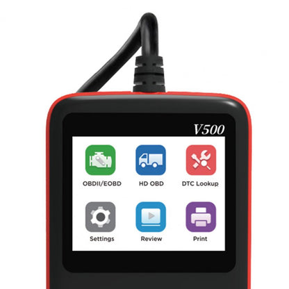 V500 Car Vehicle ELM327 OBD2 Engine Fault Code Reader Diesel Oil Diagnostic Tool Scanner Analyzer