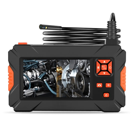 P130 2m Hard Wire IP68 Waterproof Inspection Camera 8mm Three-Lens 4.3-inch HD Industrial Endoscope