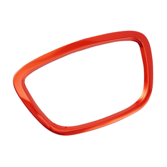 For A3 / A4L / A6L / Q3 / Q5 / Q7 / A8 Aluminum Alloy Sticker Car Steering Wheel Decal Interior Modification Decor, Oval Type