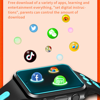 W5PRO 4G Dual Camera Kids Watch 2+16G Wear Resistant 1.83 IPS HD Smart Phone Watch
