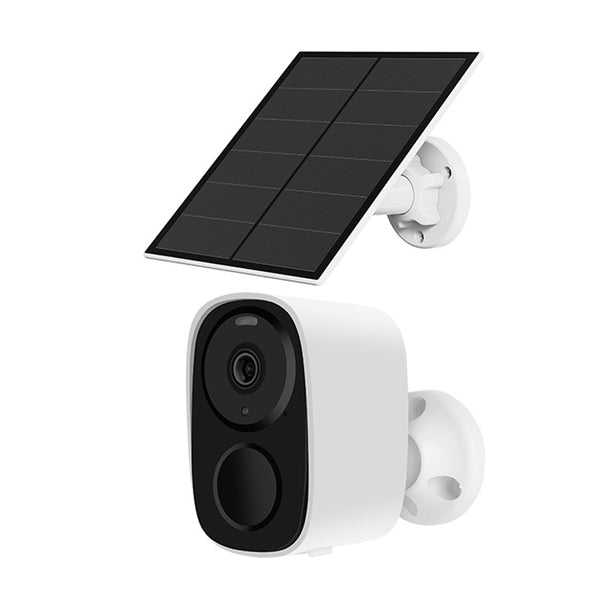 VSTARCAM 2MP Wireless Camera with Solar Panel, Battery Powered Low Power WiFi Camera Home Safety Device