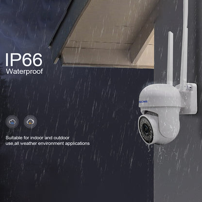 ESCAM PVR007 H.265 3MP HD Full Color Camera Night Vision Motion Detection IP Camera Sound Alarm 128G WiFi Camera