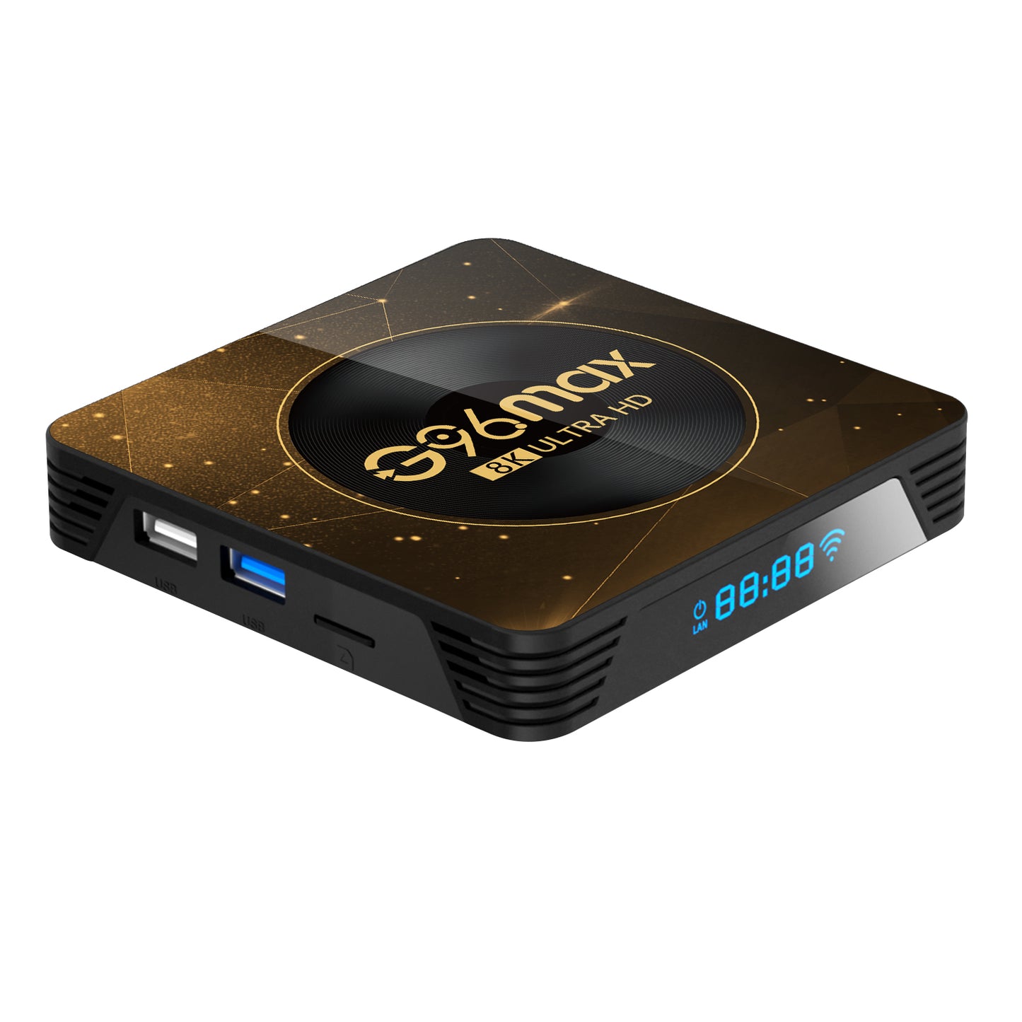 G96max Android 13.0 2+16GB Smart TV Box WiFi 6 Bluetooth Remote Control 8K Ultra HD TV Box (CE Certified)