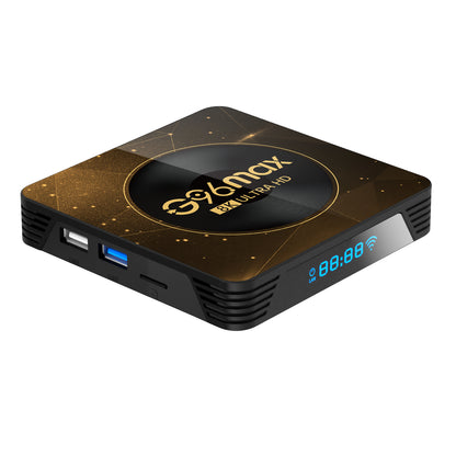 G96max Android 13.0 2+16GB Smart TV Box WiFi 6 Bluetooth Remote Control 8K Ultra HD TV Box (CE Certified)