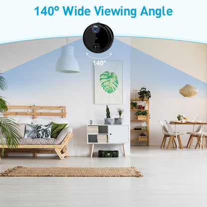 R10 Wireless WiFi Webcam Home Network Monitor Camera 4K HD Night Vision Cell Phone Remote Camera