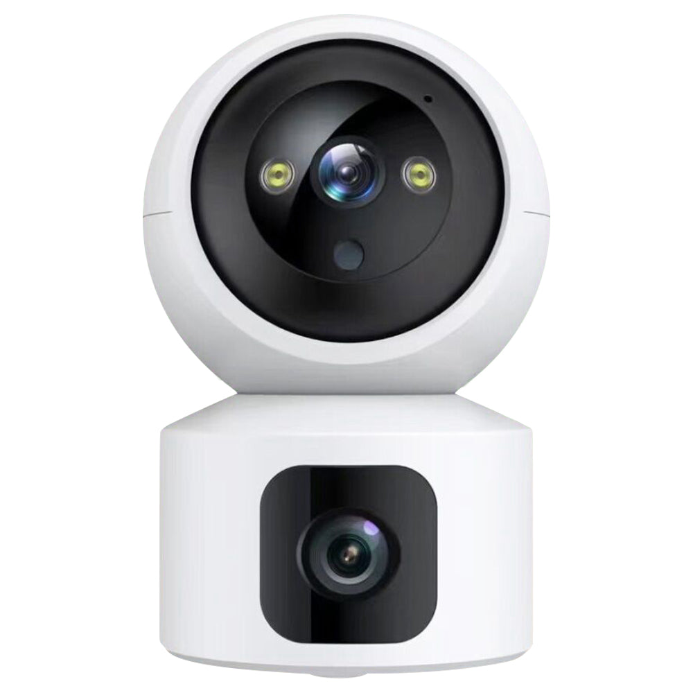 SK-ZAQ-8 HD Smart WiFi Camera Dual Lens Camera Monitor Full Color Night Vision Camera for Home Security