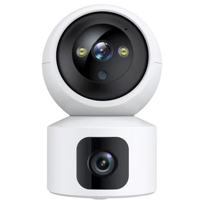 SK-ZAQ-8 HD Smart WiFi Camera Dual Lens Camera Monitor Full Color Night Vision Camera for Home Security