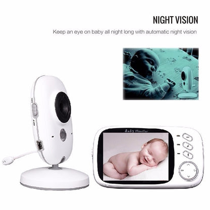 3.2 inch TFT LCD Screen Wireless Baby Care Monitor Camera Indoor Home Two Way Audio HD Camera