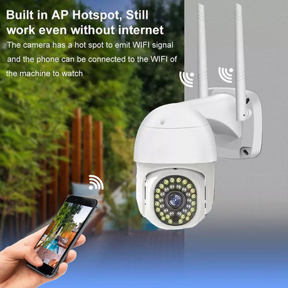 Outdoor HD Monitor Camera Wide Angle Rotating Two Way Voice WiFi Camera for Home Security