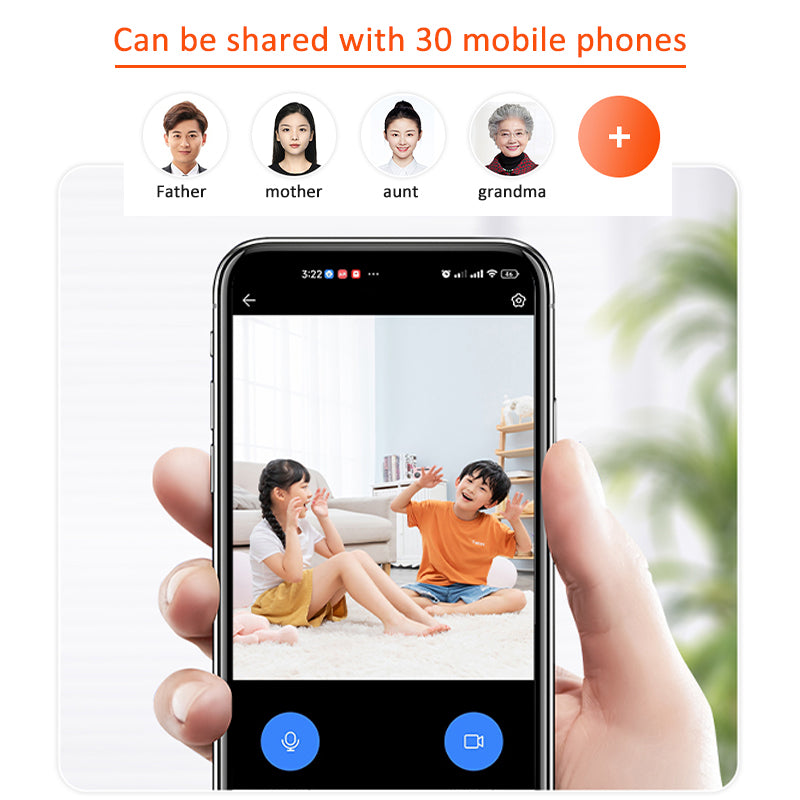 C31 Home Video Chat Camera Monitor Mobile Phone Remote WiFi Intelligent Loop Recording HD Camera
