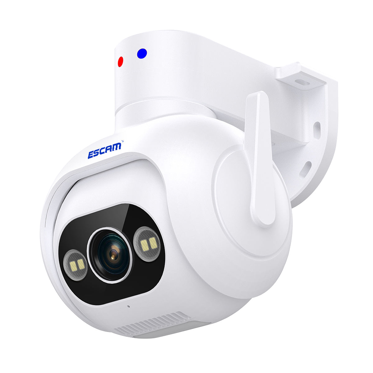 ESCAM PT304 4MP Human Detection Motion Camera WiFi Blue / Red Light Sound Alarm Smart Dual Light Night Vision H.265 Camera