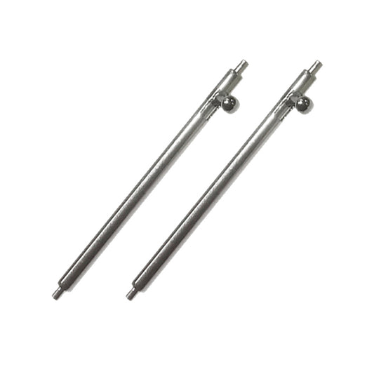 2Pcs For Fitbit Blaze 23mm Metal Quick Release Watch Strap Spring Bar Watch Band Pins