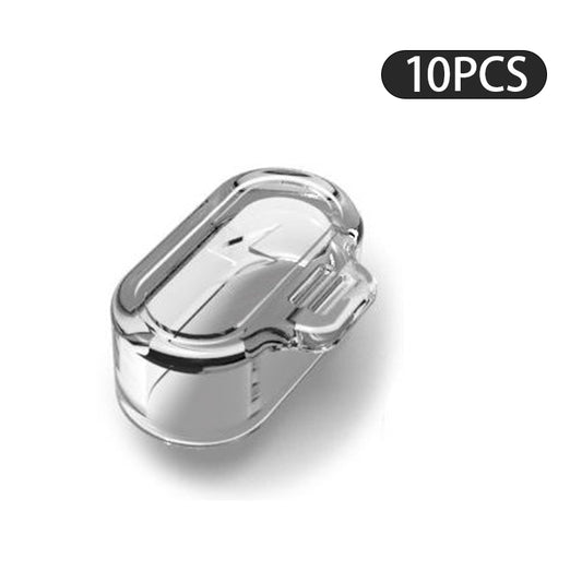 10Pcs For Garmin Forerunner 955 / 255 / 255S / Vivosmart 5 Dust-proof Silicone Plug Watch Charging Port Clear Cover
