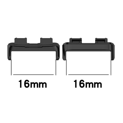 2Pcs 16mm Watch Adapter for Huawei Band 8 , Stainless Steel Watch Band Connector Accessory