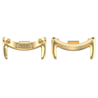 1 Pair 12mm Watchband Connector for Xiaomi Smart Band 8 , Watch Strap Stainless Steel Adapter
