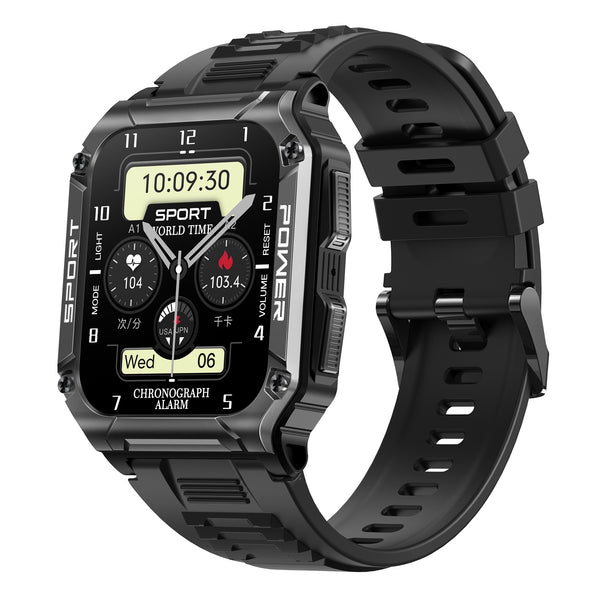 NX6 1.95&quot; Display Smart Watch HD Bluetooth Call Multi Sports Mode Fitness Watch with Heart Rate Monitoring
