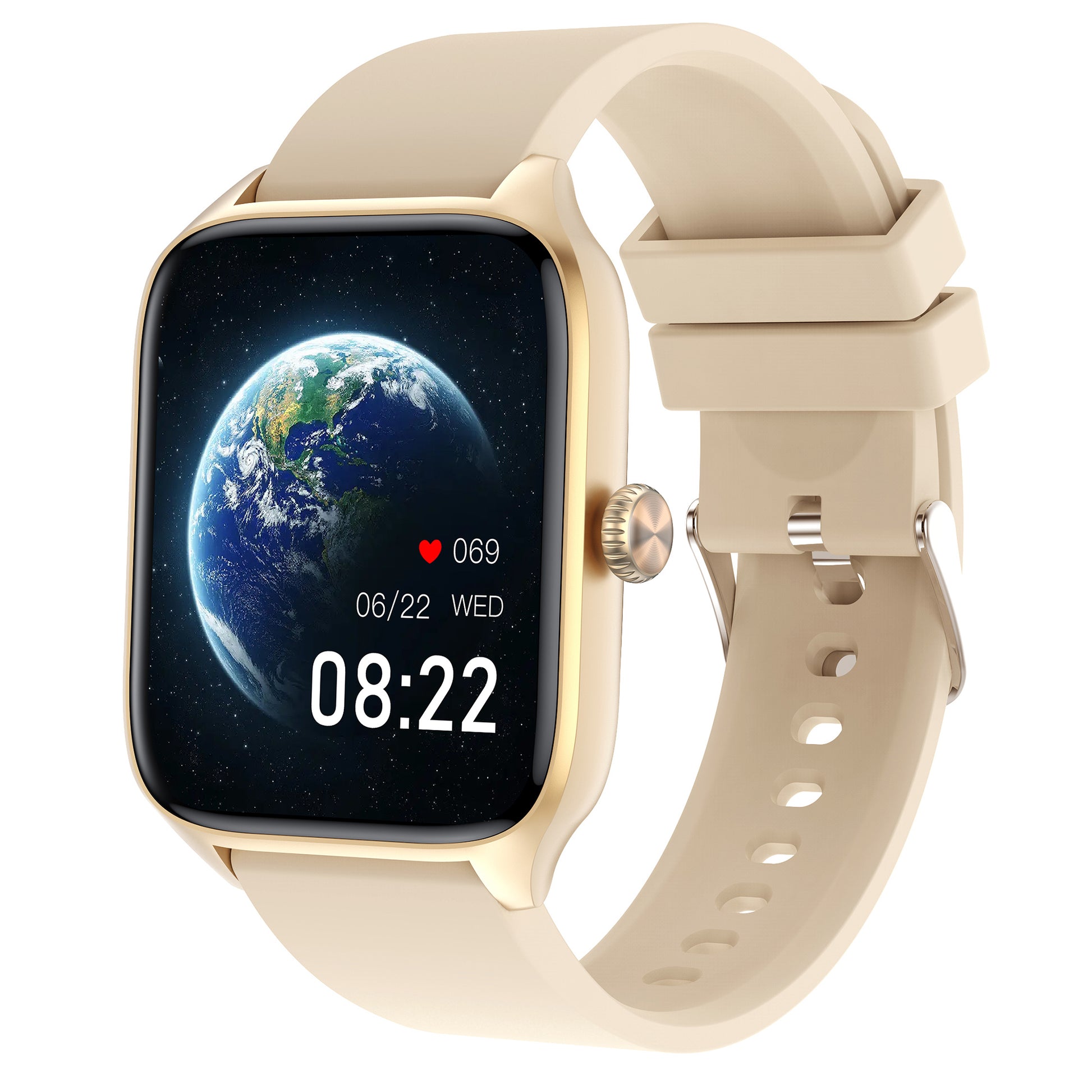 T19 Pro Bluetooth Call 1.96&quot; Screen Smart Watch 8763E Rotary Button True Blood Oxygen Monitor Smart Bracelet