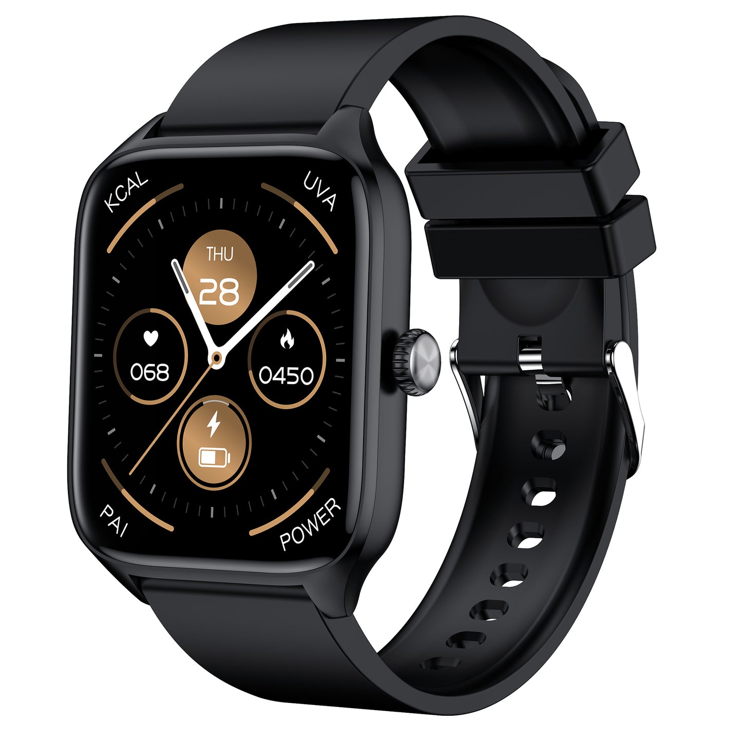 T19 Pro Bluetooth Call 1.96&quot; Screen Smart Watch 8763E Rotary Button True Blood Oxygen Monitor Smart Bracelet