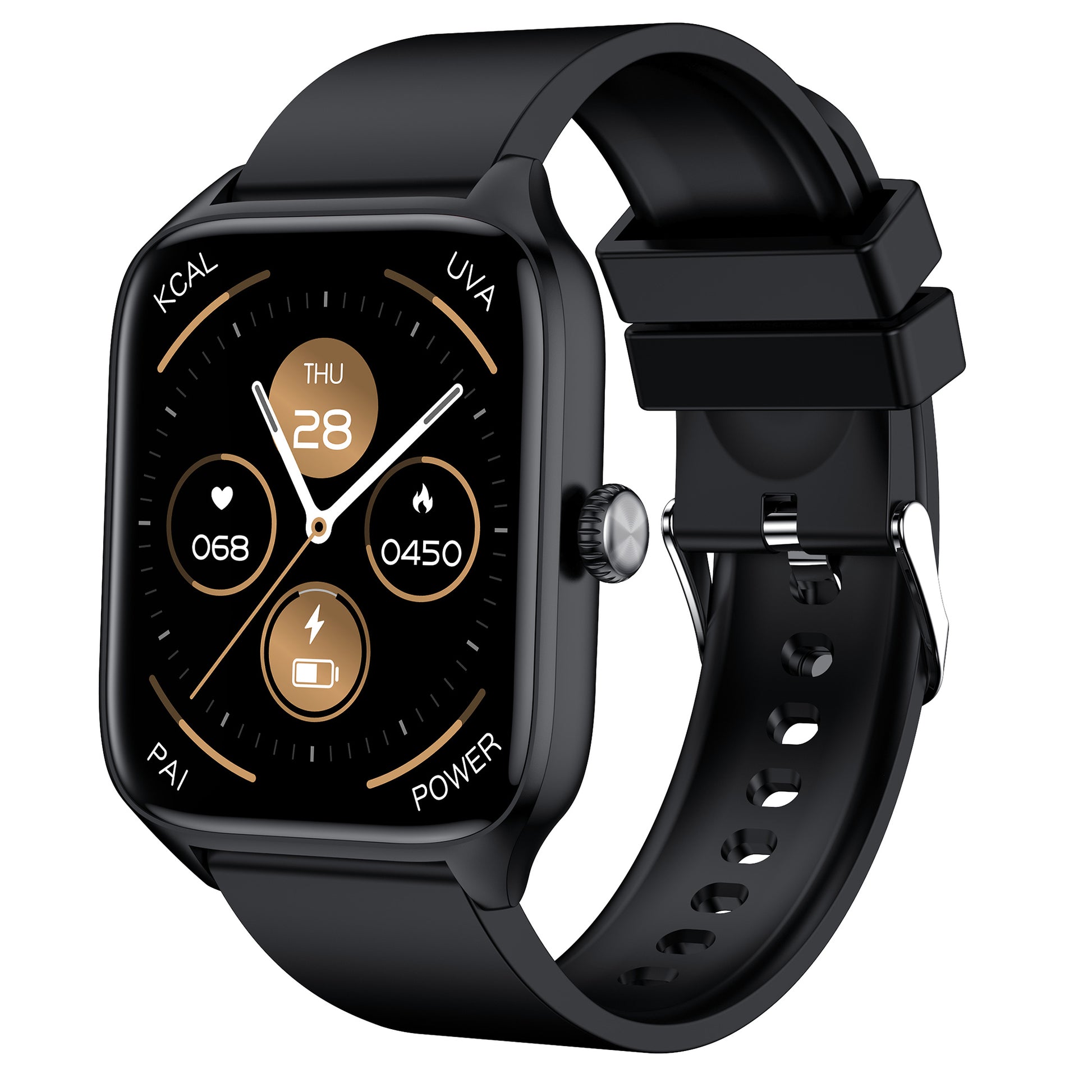 T19 Pro Bluetooth Call 1.96&quot; Screen Smart Watch 8763E Rotary Button True Blood Oxygen Monitor Smart Bracelet